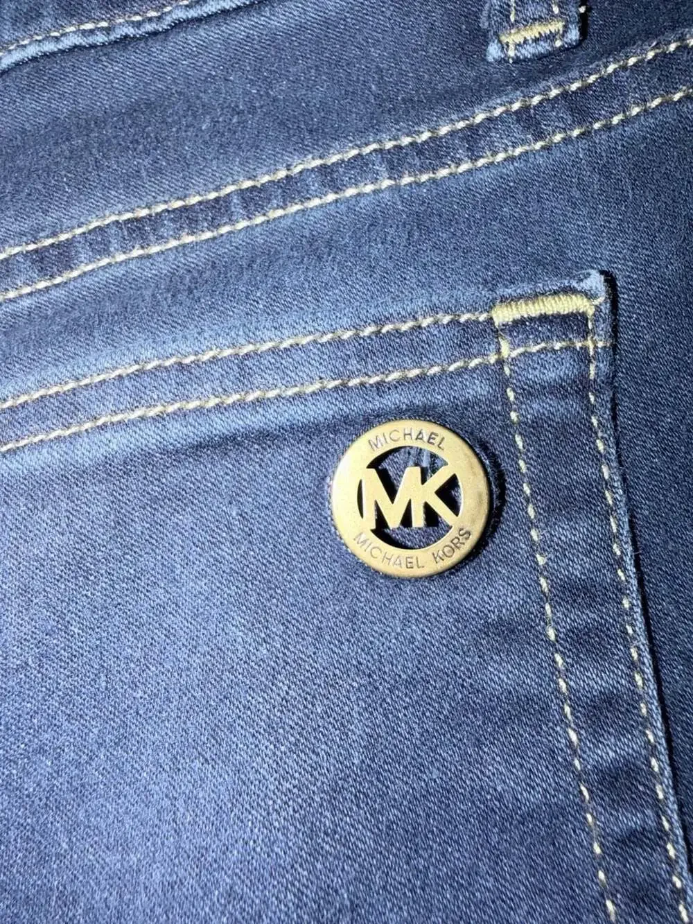 Michael Kors Women's Dark Wash Skinny Jeans Size 10